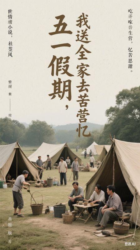 五一假期,我送全家去吃苦营忆苦思甜